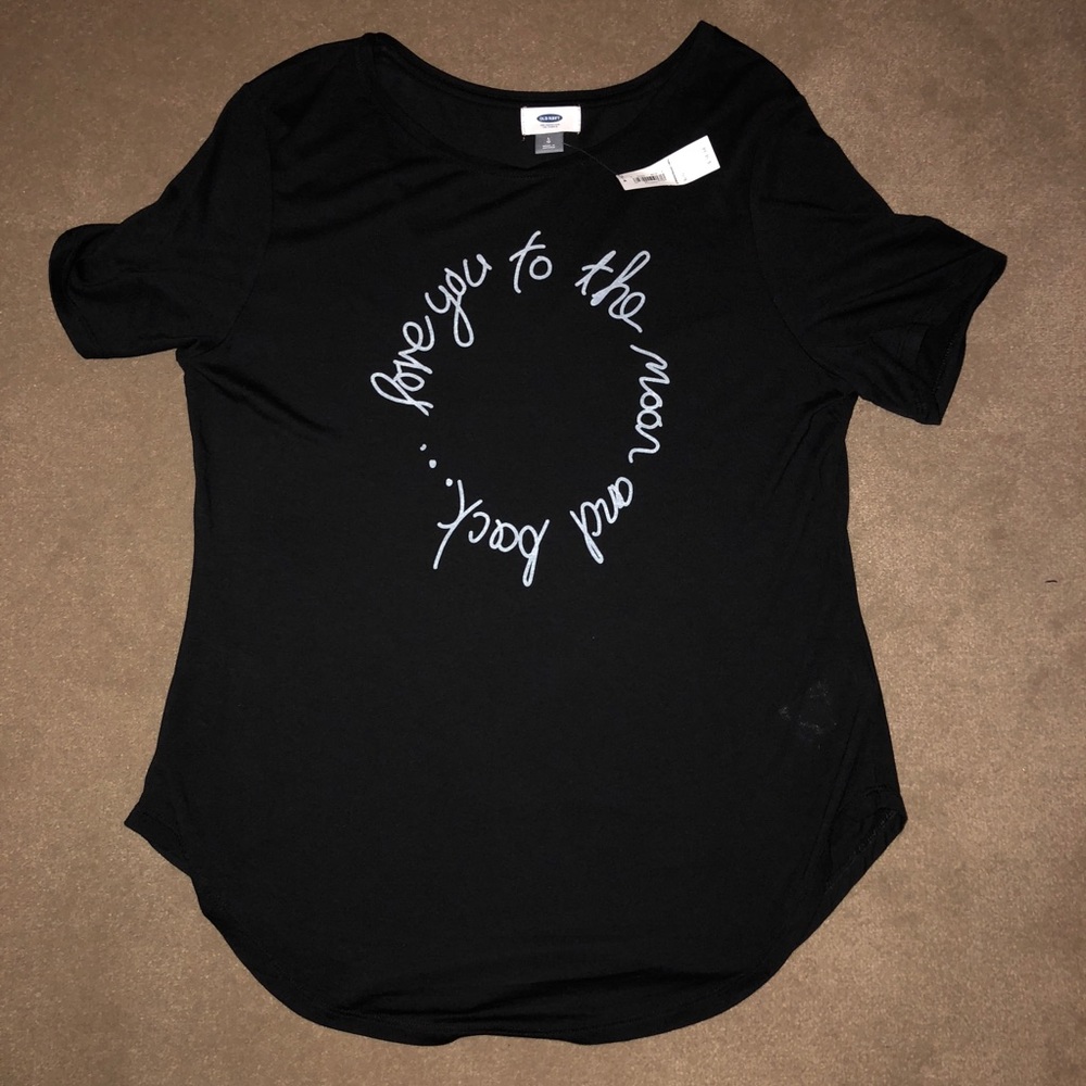 Black Graphic Tee